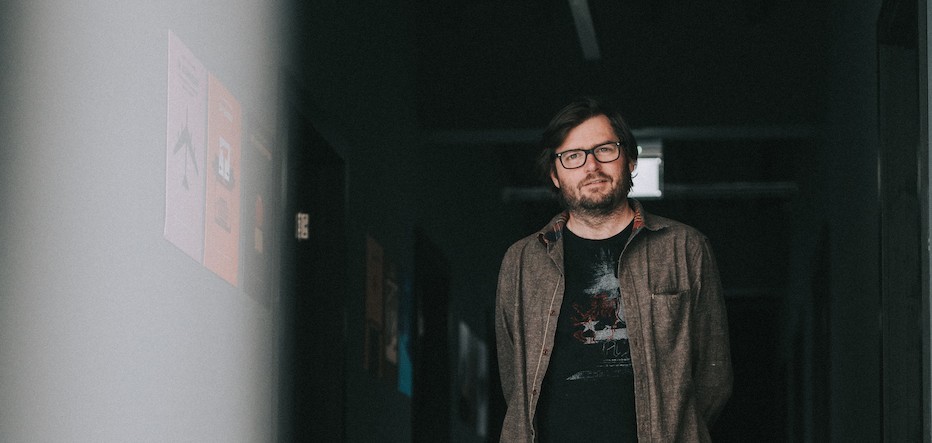 Matt McGough at Ithica edit suites